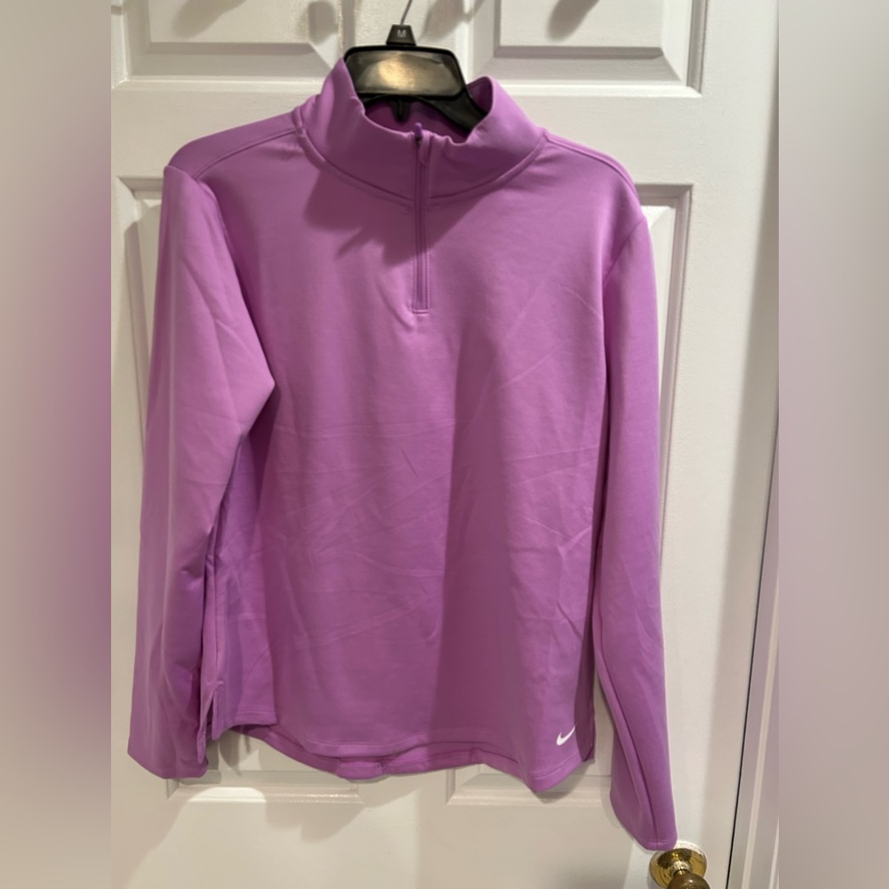 NWT Nike “THERMAFIT” Training 1/4 zip top Sz Large L